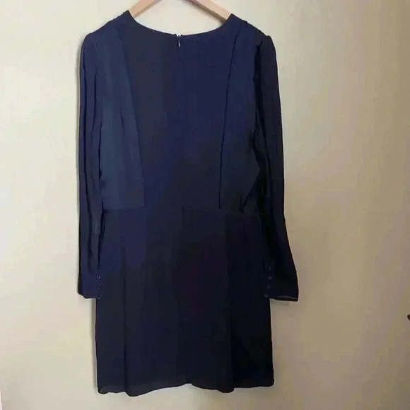 Reiss Addison Shift Dress Navy Size 10 - Picture 16 of 16